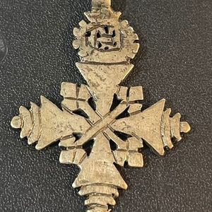 Silver Coptic Cross Pendant